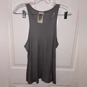 Free People Charcoal Tank Top